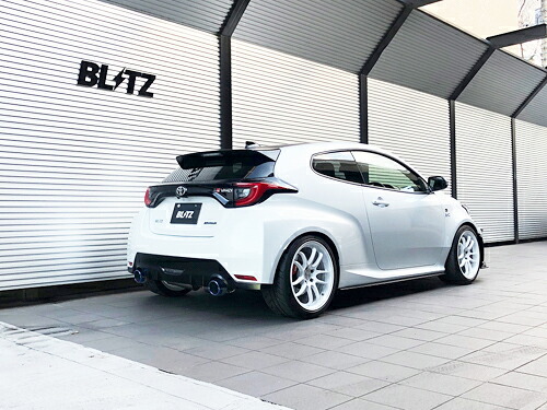 BLITZ NUR-SPEC CUSTOM EDITION VSR トヨタ GRヤリス RZ GXPA16用 (63196V)【マフラー】【自動車パーツ】ブリッツ ニュルスペック カスタムエディション ブイエスアール｜矢東タイヤ