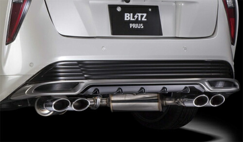 BLITZ NUR-SPEC VS Quad トヨタ プリウス ZVW50/ZVW51用 (63523)【マフラー】【自動車パーツ】 ブリッツ ニュルスペック ブイエス クアッド
