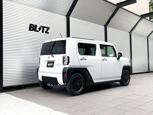 BLITZ NUR-SPEC CUSTOM EDITION VS ダイハツ タフト Gターボ LA900S用 (63574)【マフラー】【自動車パーツ】 ブリッツ ニュルスペック カスタムエディション ブイエス