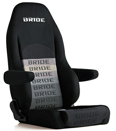 BRIDE DIGO III LIGHT CRUZ(ディーゴ3ライツ クルーズ) グラデーションロゴBE 抗菌仕様 (D44GSN)【シート】【自動車パーツ】ブリッド 黒 グレー 灰｜矢東タイヤ