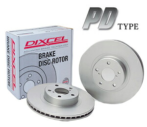 DIXCEL BRAKE DISC ROTOR PD Type フロント用 スズキ アルト ワークス RS-X DOHC ターボ CR22S用 (PD3714005S)【ブレーキローター】【自動車パーツ】ディクセル ブレーキディスクローター PDタイプ｜矢東タイヤ 13,060円
