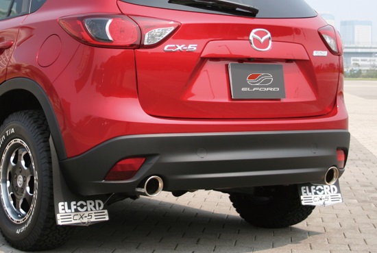 MEIWA ELFORD SPRIT Muffler デュアルテール マツダ CX-5（ディーゼル車）用 左右出し【マフラー】【自動車パーツ】 メイワ エルフォード スプリットマフラー 【個人宅も配送可能】 52,422円