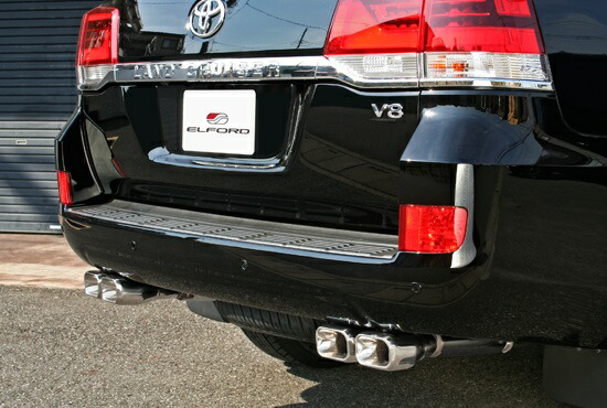 楽天市場】【M's】ランクル 200 後期 M'z SPEED 左右 4本出し マフラー