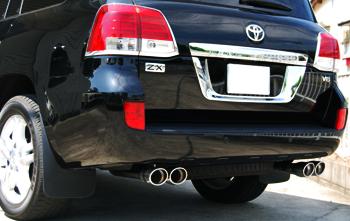 MEIWA ELFORD SPRIT Muffler 4本出し トヨタ ランドクルーザー ランクル200（ガソリン車）UZJ200W用 左右4本出し【マフラー】【自動車パーツ】 メイワ エルフォード スプリットマフラー 【個人宅も配送可能】