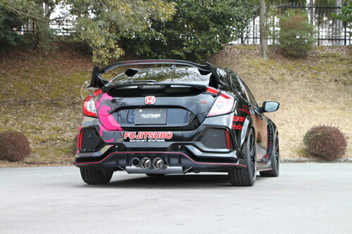 FUJITSUBO VVV (AUTHORIZE) ホンダ シビック タイプR FK8用 (470-52105)【マフラー】【自動車パーツ】 フジツボ ヴィダブリュ(オーソライズ) 藤壺技研