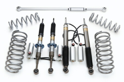 JAOS BATTLEZ LIFT UP SUSPENSION COMPLETE SET VF-R ver.B (20) トヨタ ランドクルーザー プラド (ランクル) 2.7Lガソリン車 150系用 (A741065B) 【リフトアップサス】【自動車パーツ】 ジャオス バトルズ VF-R リフトアップセット コンプリート｜矢東タイヤ