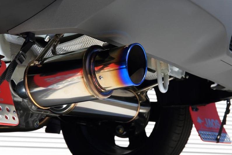JAOS BATTLEZ EXHAUST ZS-Ti スズキ エスクード Y#21S系用 (B702506T) 【マフラー】【自動車パーツ】 ジャオス バトルズ エキゾースト ZS チタンテール【新規制対応】【個人宅も送料お客様負担にて配送可能】｜矢東タイヤ