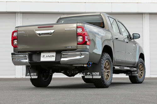 JAOS BATTLEZ EXHAUST ZS-S TC トヨタ ハイラックス MC後 3DF-GUN125用 チタンカラーテール (B708098TC) 【マフラー】【自動車パーツ】 ジャオス バトルズ エキゾースト ZSS 【個人宅も送料お客様負担にて配送可能】