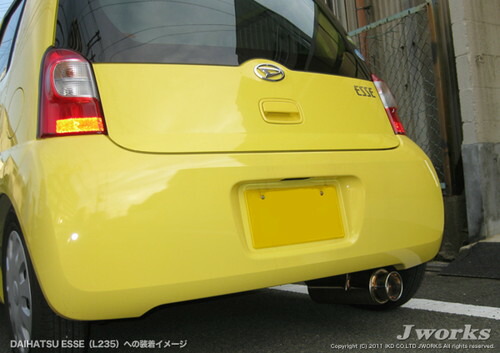 【車検対応！】Jworks Ngeneration エッセ L235S マフラー 楽天市場】【エントリーでポイント10倍】Jworks Ngeneration N1 Street