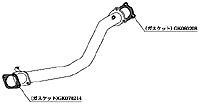 柿本改 カキモトレーシング フロントパイプ Standard マツダ RX-7 FC3S用 (ZF302)【マフラー】【自動車パーツ】 KAKIMOTO RACING FRONT PIPE スタンダード 【個人宅も送料お客様負担にて配送可能】
