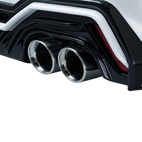 M'z SPEED Prussian Blue Exhaust System トヨタ クラウン ハイブリッド AZSH20/AZSH21用 左右4本出し ステンレステール （6482-0245）【マフラー】【自動車パーツ】 エムズスピード プルシャンブルー エキゾーストシステム MZ85