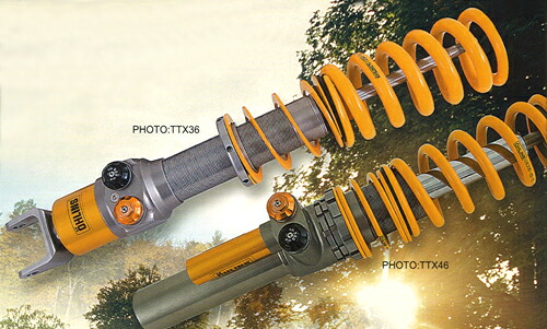OHLINS オーリンズ タイプ PB TTX マクファーソン ショックアブソーバー ポルシェ 911 GT3 RS 997用 (品番： POF MQ00) 【車高調】【自動車パーツ】 OHLINS SHOCK ABSORBERS type PB TTX McPherson