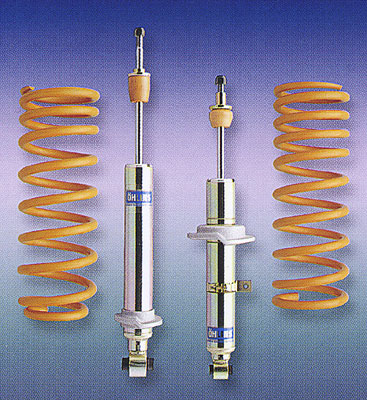 OHLINS オーリンズ タイプ NS ショックアブソーバー 日産 ニッサン スカイライン GT-R BNR34用 ノーマル形状ショートストロークショック + スプリングキット 1台分セット【純正形状】【自動車パーツ】OHLINS SHOCK ABSORBERS type NS|矢東タイヤ