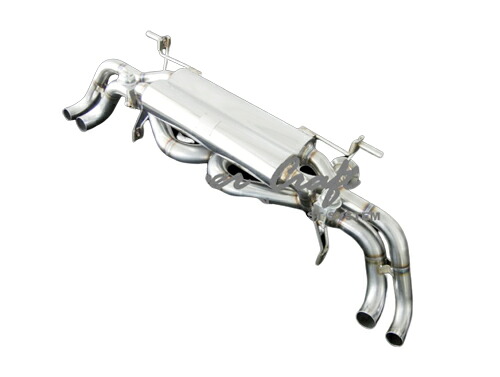 パワークラフト ハイブリッドエキゾーストマフラーシステム アウディ R8 5.2 V10/スパイダー 2009～2012用 純正テール対応 (P-AU710102)【マフラー】【自動車パーツ】 POWER CRAFT HYBRID EXHAUST MUFFLER SYSTEM