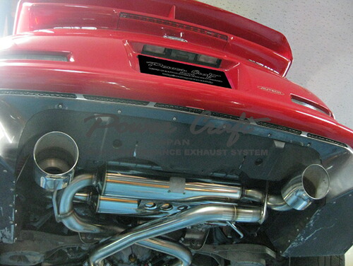 パワークラフト トルネードエキゾーストフルデュアルシステム Z-チャレンジスペック 日産 ニッサン フェアレディZ Z33用 サブサイレンサーなし (P-NI060104)【マフラー】 POWER CRAFT TORNADO EXHAUST FULL DUAL SYSTEM Z-CHALLENGE SPEC