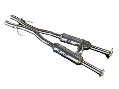 パワークラフト Xチューブ レクサス LS500 2WD VXFA55用 サブサイレンサー付(P-TO090103)【マフラー】【自動車パーツ】 POWER CRAFT X TUBE