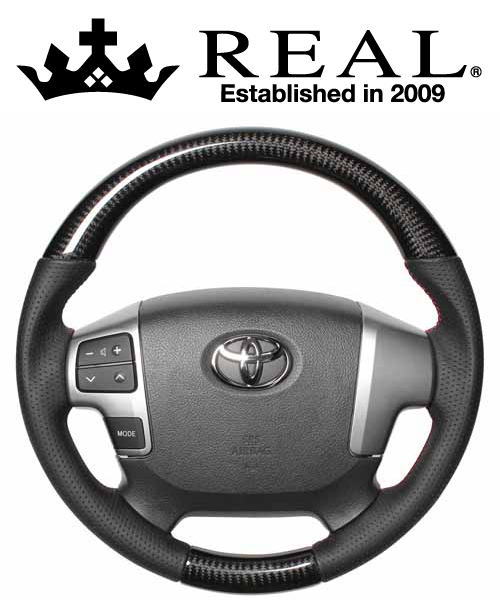83%OFF!】 REAL STEERING オリジナルシリーズ ガングリップ小径 トヨタ レジアスエース 4型 200系用 カラー 