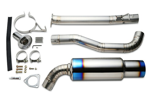 リアルスピードエンジニアリング フルチタンマフラー ホンダ S2000 AP1/AP2用 (RB6090-HN04A)【マフラー】【自動車パーツ】RSE REAL SPEED ENGINEERING FULL TITAN MUFFLER｜矢東タイヤ