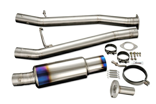 リアルスピードエンジニアリング フルチタンマフラー スバル インプレッサ WRX 米国仕様車 5ドア GR用 (RB6090-SB02B)【マフラー】【自動車パーツ】RSE REAL SPEED ENGINEERING FULL TITAN MUFFLER|矢東タイヤ