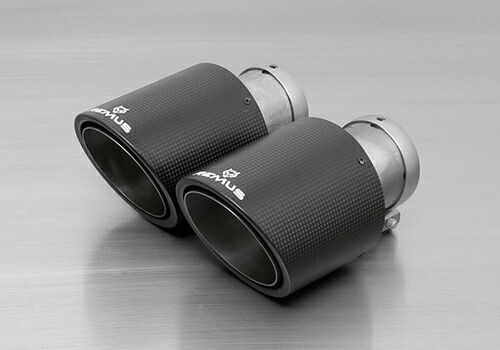 REMUS レムス SPORTS LABEL BMW 1シリーズ(F20) M140i 1S30用 左右シングル出し Φ102 カーボン アングル (089016 1500/0426 70CSR)【eマーク適合品】【マフラー】【自動車パーツ】｜矢東タイヤ 241,400円