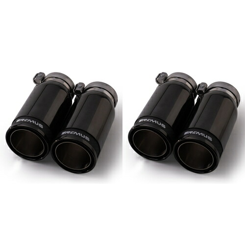 REMUS レムス SPORTS LABEL アウディ A3(8V) スポーツバック 1.8TFSIクワトロ用 左右ダブルデュフューザー無 (045112 1500/045214 0000 /0046 83CBR)【eマーク適合品】【マフラー】【自動車パーツ】｜矢東タイヤ
