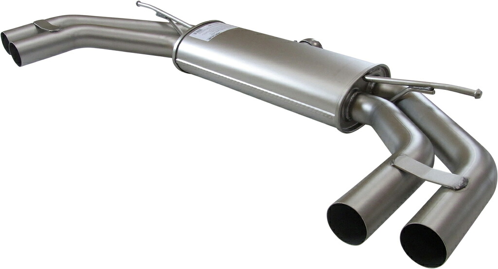 REMUS レムス SPORTS LABEL アウディ A3(8V) セダン 1.4TFSI用 左右ダブル(045013 1500/954112 0000 /0046 83CBR)【eマーク適合品】【マフラー】【自動車パーツ】|矢東タイヤ