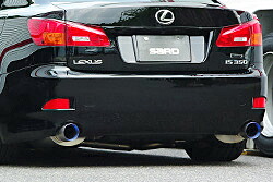 SARD Ti-Z - FULL TITANIUM MUFFLER レクサス IS350 GSE21用 左右2本出し(23000)【マフラー】【自動車パーツ】サード ティーアイゼット フルチタニウムマフラー【車関連の送付先指定で送料無料】|矢東タイヤ