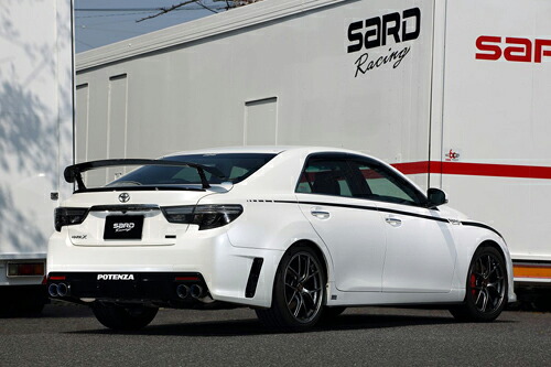 SARD Ti-Z - FULL TITANIUM MUFFLER トヨタ マークX GRX133用 左右4本出し(23004)【マフラー】【自動車パーツ】サード ティーアイゼット フルチタニウムマフラー【車関連の送付先指定で送料無料】｜矢東タイヤ 196,900円