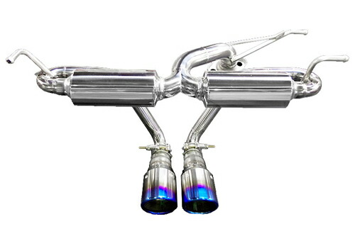 スルガスピード PFSループサウンドマフラー&フロントパイプセット(チタンテール) ホンダ S660 CVT車 JW5用 (SRH-050-B)【マフラー】【自動車パーツ】SURUGA SPEED PFS LOOP SOUND MUFFLER & FRONT PIPE SET|矢東タイヤ