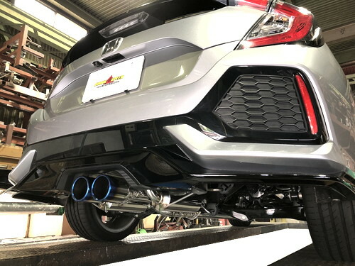 楽天市場 スルガスピード Pfsループサウンドマフラー ステンレステール ホンダ シビック ハッチバック Fk7用 Srh 052 A Srh 052 B マフラー Suruga Speed Pfs Loop Sound Muffler 矢東タイヤ