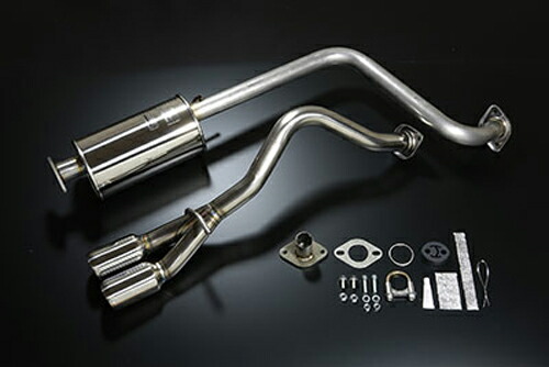 BE FREE HA36S 2WD ストレートマフラー HA36S 4WD アルトワークス ステンレス 中間パイプ ストレート