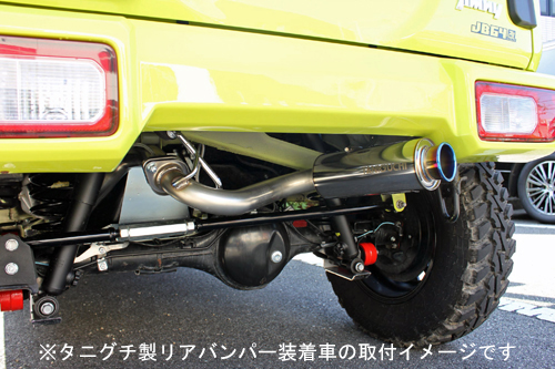 オフロードサービス タニグチ コンペマフラーR OFF R ROAD JB64用