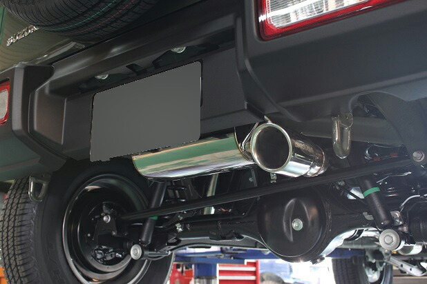 オフロードサービスタニグチ　HKS コンペマフラーR ジムニー　シエラ　JB64 Amazon | 【タニグチ】JB64・74用コンペマフラーR 【HKS共同開発・車検