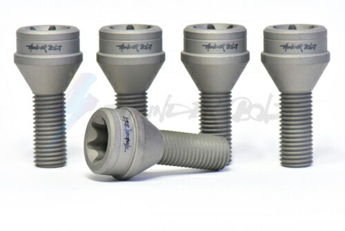 楽天市場】Thunder Bolt Titanium BE ONE M14xP1.25 28mm