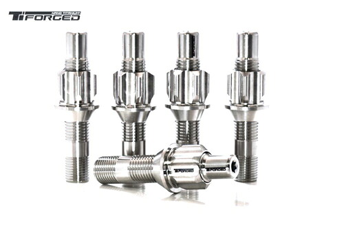 Thunder Bolt Titanium Stud Conversion Kit ロータス用 M12 75mm 20本セット ナット形状：トルクス (TF160sc1215xx-20) 【ホイールパーツ】【自動車パーツ】サンダアボルトチタニウム Tiフォージド クラブスポーツ スタッドコンバージョンキット