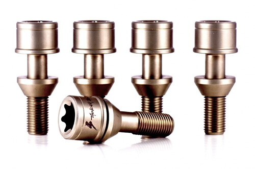 Thunder Bolt Titanium BE ZERO M14xP1.25 30mm+45mm コニカル座 16本セット(zero-14125-16)【ホイールパーツ】【自動車パーツ】サンダアボルトチタニウム Ti ホイールボルト ビーゼロ|矢東タイヤ