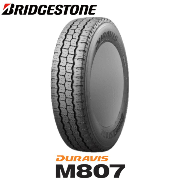 【Carチケット購入で更にP10倍】M807 BRIDGESTONE TIRE DURAVIS M807 225/75R16 118/116N LT 【225/75-16】【タイヤ交換可能】 ブリヂストン タイヤ デュラビス 新品 トラック・バン用タイヤ 16インチ