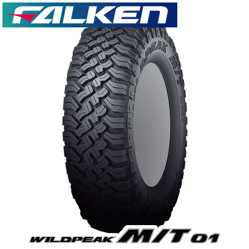 【Carチケット購入で更にP10倍】【タイヤ交換対象】FALKEN WILDPEAK M/T01 37X12.50R17 124Q LT 【37X12.5-17】 【新品Tire】 サマータイヤ ファルケン タイヤ ワイルドピーク MT01 【個人宅配送OK】