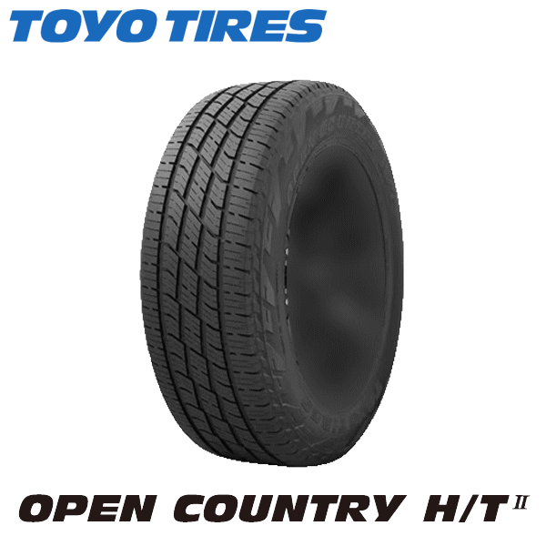H/T2 TOYO TIRES OPEN COUNTRY H/T II 265/70R16 112H ブラックレター 【265/70-16】【タイヤ交換可能】 トーヨー タイヤ オープンカントリー エイチティーツー HT2 新品 サマータイヤ 16インチ｜矢東タイヤ