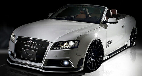 ROWEN PREMIUM Edition スタイルキットI(FRP) 素地 AUDI A5/S5 前期 8T系用 (1A006X00) エアロ3点キット【エアロ】【自動車パーツ】 ロェン プレミアムエディション【車法人のみ送料無料】