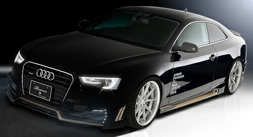 ROWEN PREMIUM Edition スタイルキットI(FRP) 素地 AUDI A5/S5 フェイスリフト 8TCDNF/8FCDNF 用 ハーフタイプ(1A008X00) エアロ3点キット【エアロ】【自動車パーツ】 ロェン プレミアムエディション【車法人のみ送料無料】