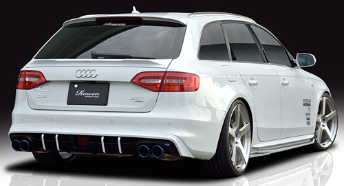 Rowen Premium Edition マックガード プレミアムスタイルキットi Frp 素地 Audi Rowen S4 S4アバント ホィール A4 A4アバント Sライン 8k系用 1a010x00 エアロ3点キット エアロ ロェン プレミアムエディション 車法人のみ送料無料 矢東タイヤ 送付先を車関連の