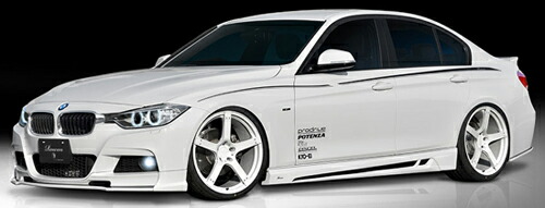 ROWEN PREMIUM Edition スタイルキット-I(FRP) 素地 BMW 3シリーズ Mスポーツ F30/F31用 (1B002X00) エアロ3点キット【エアロ】【自動車パーツ】 ロェン プレミアムエディション【車法人のみ送料無料】
