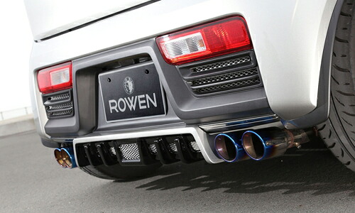 ROWEN リアディフューザー(FRP) 素地 スズキ アルトワークス HA36S用 (1K001P00)【エアロ】【自動車パーツ】ロェン