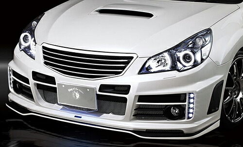 ROWEN JAPAN PREMIUM RR フロントバンパー(FRP) 素地 スバル レガシィ ツーリングワゴン A/B/C型 BR9用 (1S001A20)【エアロ】【自動車パーツ】 ロェン ジャパンプレミアム
