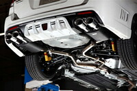 ROWEN PREMIUM01S スバル レガシィワゴン ターボ BR9用 左右4本出し/固定式(1S001Z10)【マフラー】【自動車パーツ】ロェン プレミアム01S|矢東タイヤ