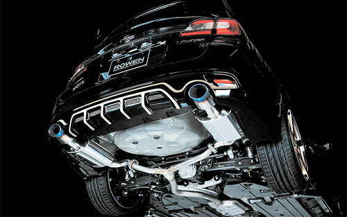 ROWEN PREMIUM01S スバル レヴォーグ 2.0GT VMG用 チタンテール(1S005Z03)【マフラー】【自動車パーツ】ロェン プレミアム01S|矢東タイヤ