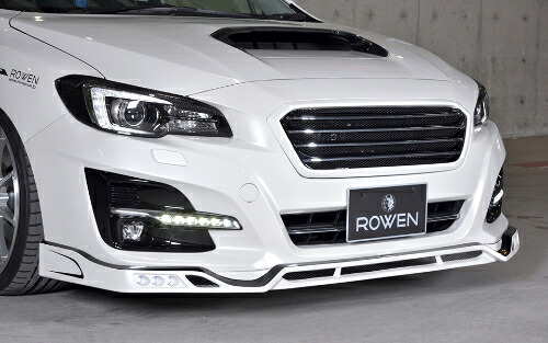 ROWEN フロントスポイラー(FRP) 単色塗装済み スバル レヴォーグ 17/8~ VM4/VMG D~E型用 (1S009A00#)【エアロ】【自動車パーツ】ロェン|矢東タイヤ