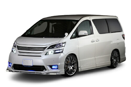 ROWEN プレミアムスタイルキットA LED付(FRP) 単色塗装済み トヨタ ヴェルファイア Z 前期 ANH20W/ANH25W/GGH20W/GGH25W用 (1T002X03#)フロントスポイラー/サイドパネル/リヤハーフスポイラーのエアロ3点キット【エアロ】ロェン｜矢東タイヤ