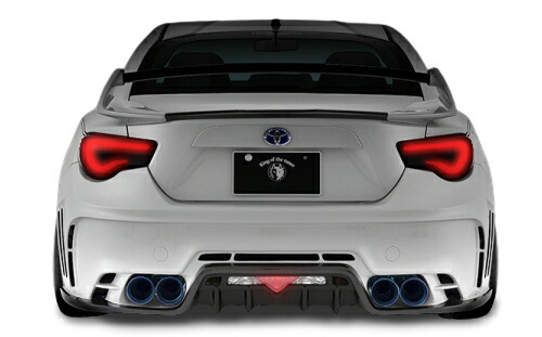 ROWEN SPORT リヤバンパー(FRP + カーボン) 素地 トヨタ 86 前期 ZN6用 (1T009P20)【エアロ】【自動車パーツ】 ロェン スポーツ